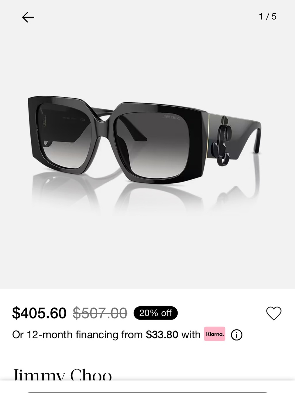 Jimmy Choo Sunglasses 🕶️